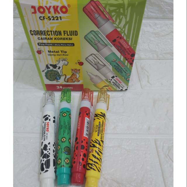 

Correction pen/tip-ex cair joyco animal