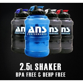 ANS Shaker 2,5 liter BPA DEHP free shaker ans 2,5liter besar