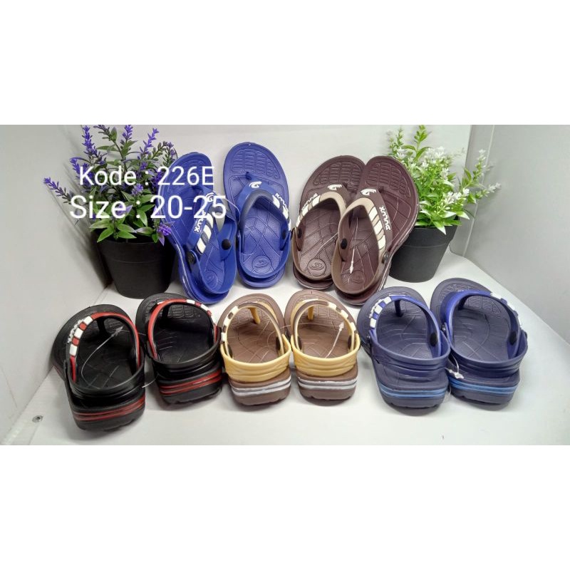 SANDAL ANAK LAKI LAKI SIZE 20-25 (kode 226E)