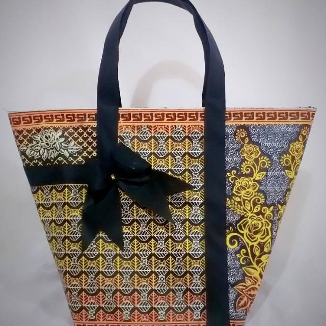 

Tas hajatan batik mewah elegan pita 22