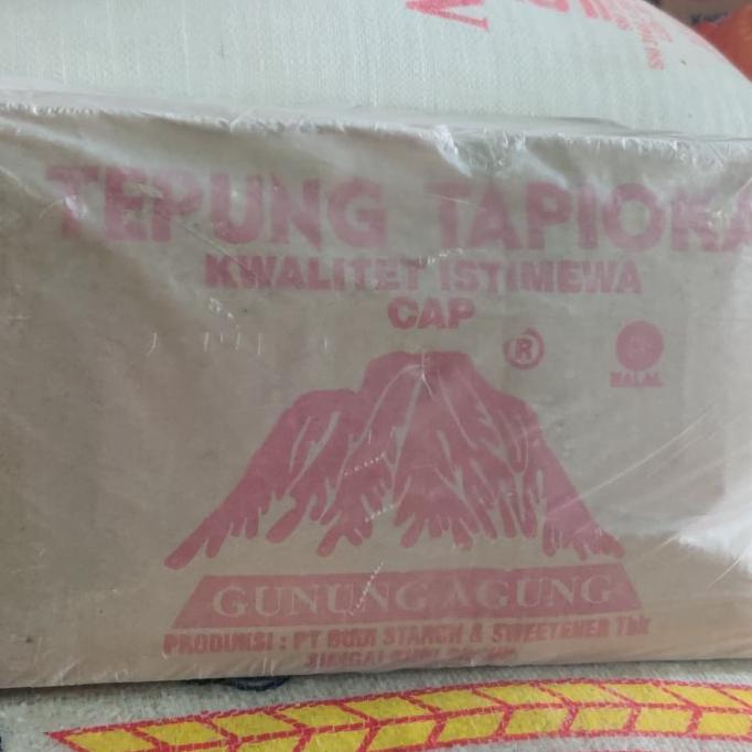 

TERMURAH Tepung Sagu Tapioka Aci Cap Gunung Agung Kemasan 1dus Kode 944
