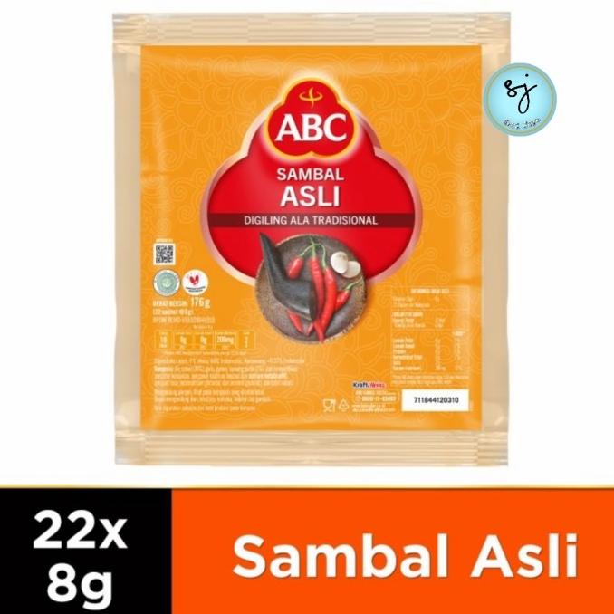 

Promo Awal tahun ABC SAMBAL ASLI SACHET 22 x 8 Gram Promo Awal tahun