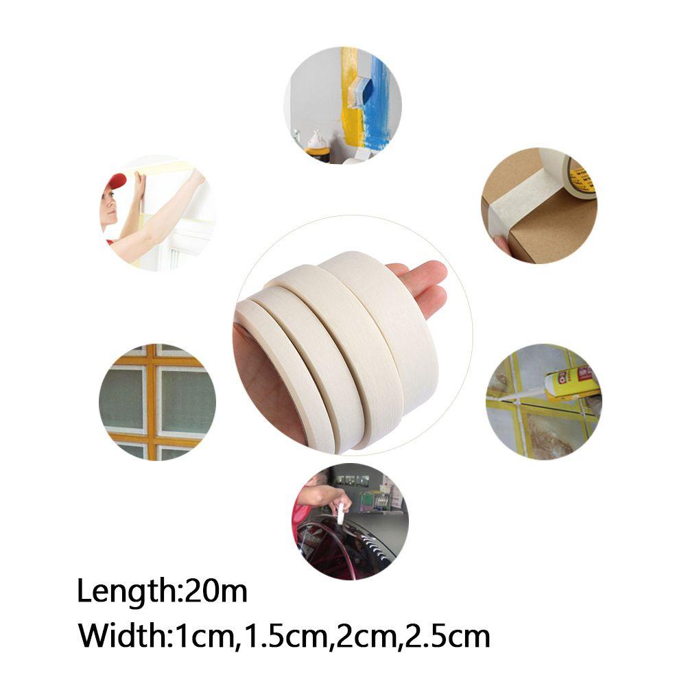 Top 20m tape Anti Kotor Putih Stiker Cross Stitch DIY Masking tape