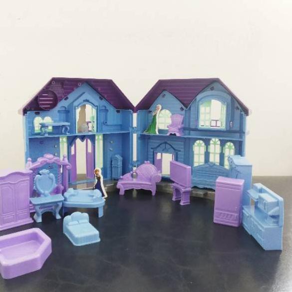 BEST SELLER Mainan My Happy Home Hello Kitty Rumah umahan istana kastil Boneka barbie Kado Anak cewe