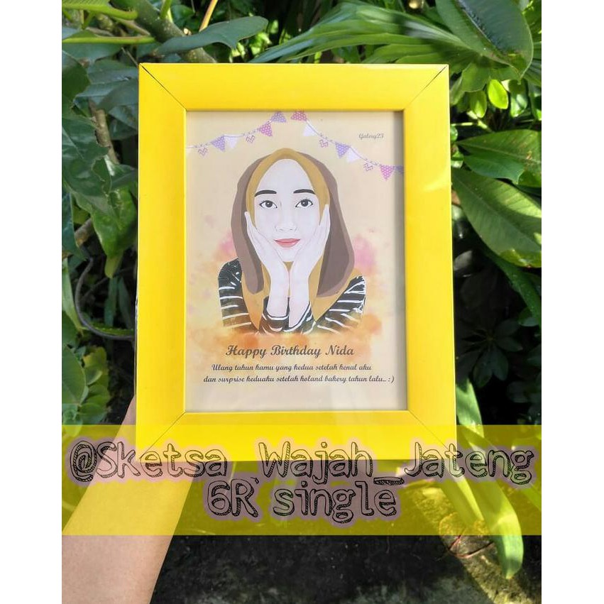 

Termurah Sketsa Wajah 6R Single \U002F Kado Wisuda \U002F Kado Ultah \U002F Kado Nikah Terlaris