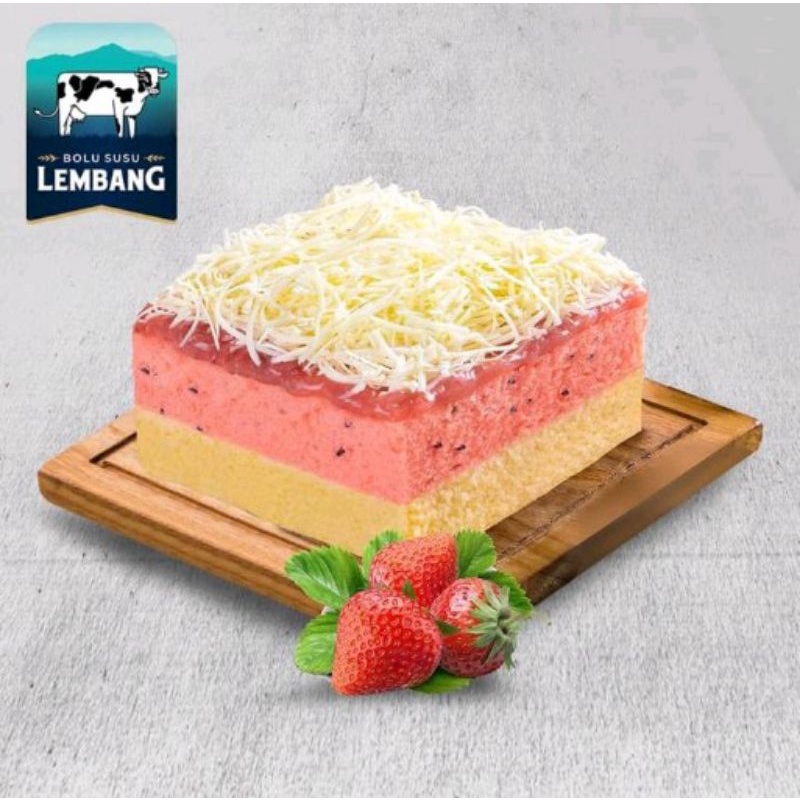 Jual Bolu Susu Lembang Strawberry Mini Pack 250gr Shopee Indonesia