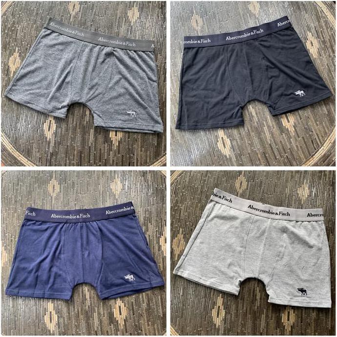 Celana Dalam Boxer Trunk Basic Abercrombie & Fitch Original - Warna Random, XXL