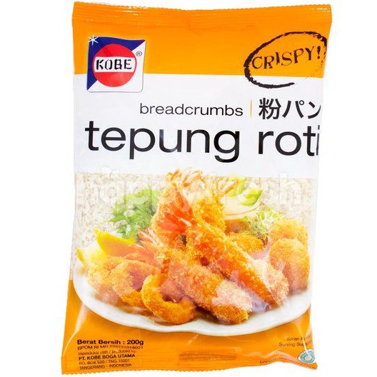 Jual KOBE Bread Crumbs 200g / Gorengan Tepung Roti Tempura Katsu