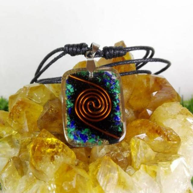 Ready Stock Orgonite Kalung, Gantungan Kunci, Gelang Orgonite