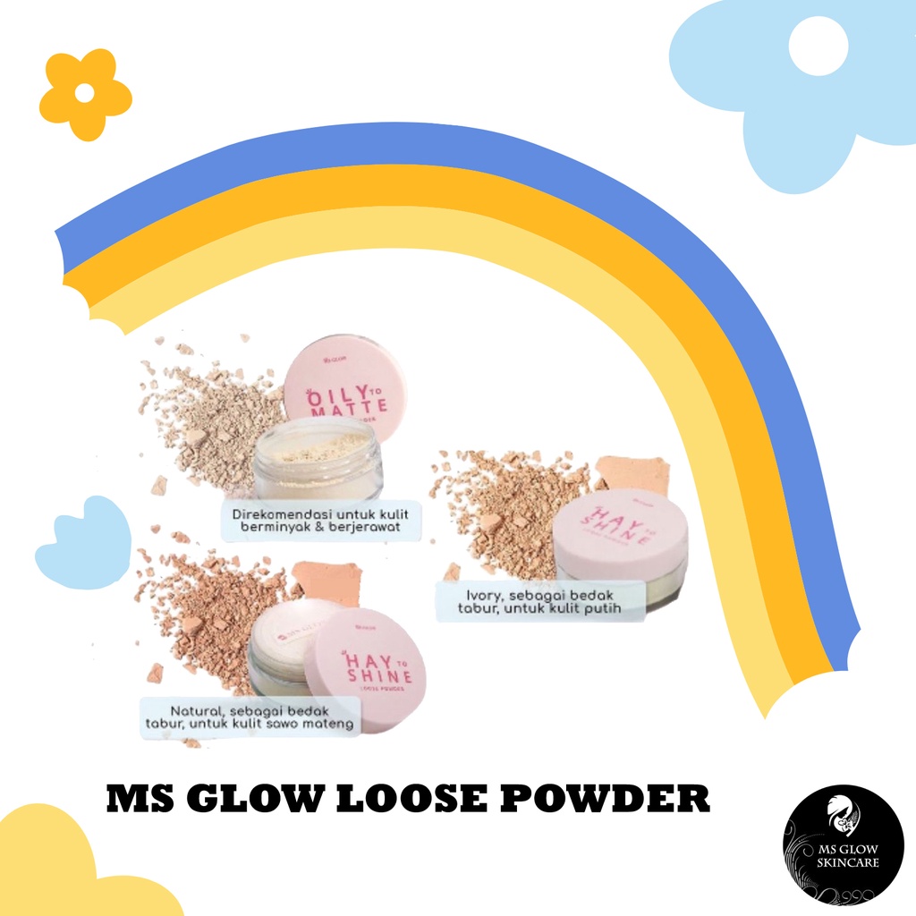 MS GLOW BEDAK TABUR ORIGINAL 100%