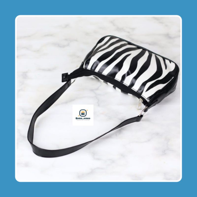 ZEBRA Shoulder Bag Wanita-Tas Bahu Wanita Selempang Wanita EMOEMO