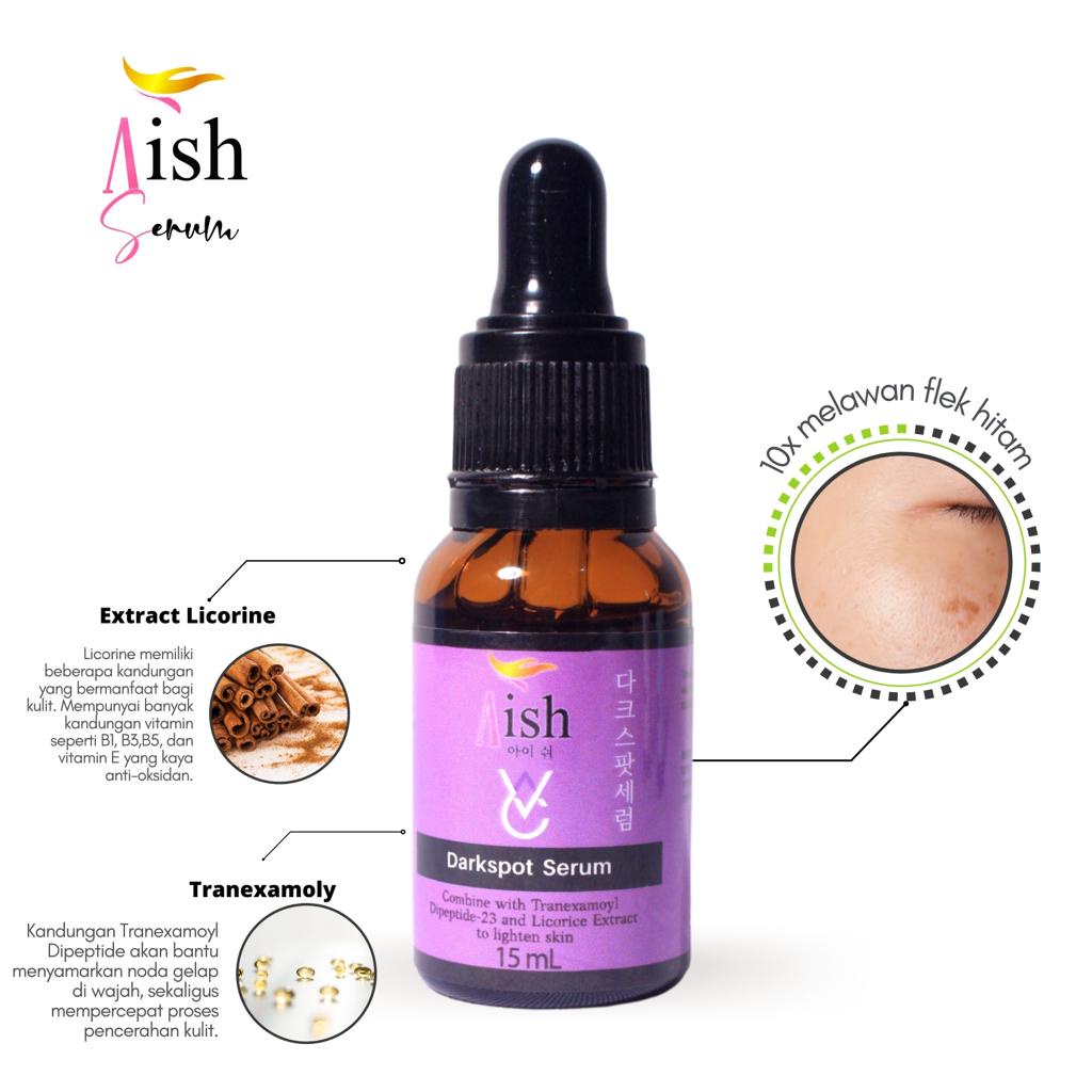 Paket Reseller Aish Korean Beauty Serum 10pcs - Aish Darskpot/Aish Brightening/Aish Acne Serum 15ml dapat 10pcs Original BPOM