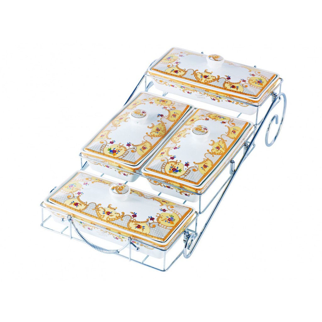 Terlaris Original Wadah Saji Vicenza / Vicenza B808 / Wadah Makanan / Peralatan Makan / Casserole With Rack lbGMpDXhKqjGOdB