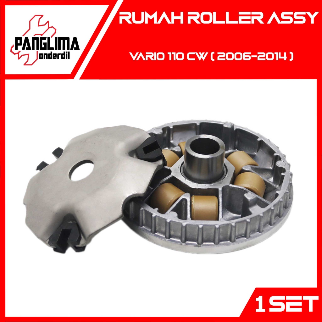 Rumah Roller-Roler Assy Vario 110 Lama-Old-CW Penutup-Tutup-Slider-Set-Lengkap-Komplit Dengan Bosh