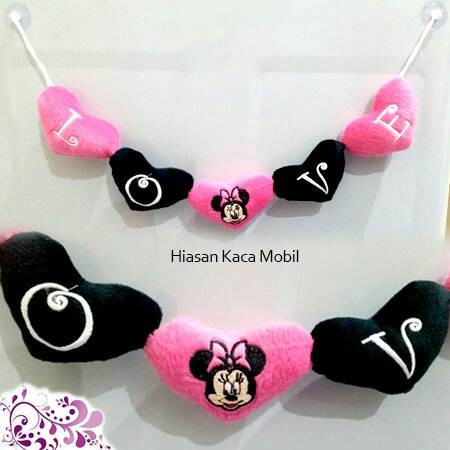 BONEKA HIAS KACA MOBIL MINNIE MOUSE gantungan kaca mobil / hiasan kaca mobil Murah