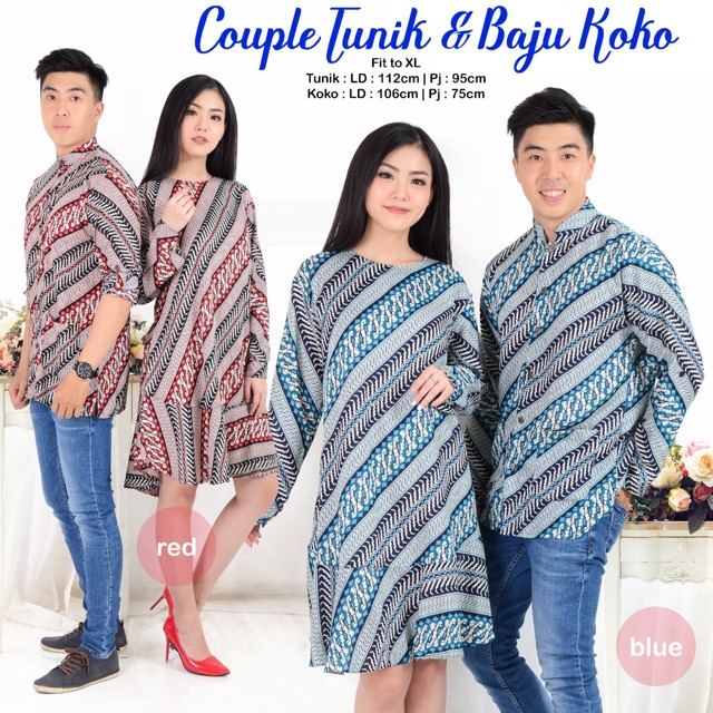 Tunik batik couple Shopee Indonesia Tunik batik couple Shopee Indonesia