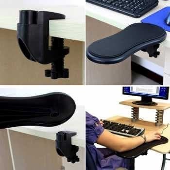 Dudukan Tangan Meja Komputer PC Tatakan Lengan Mouse Pad anti pegel