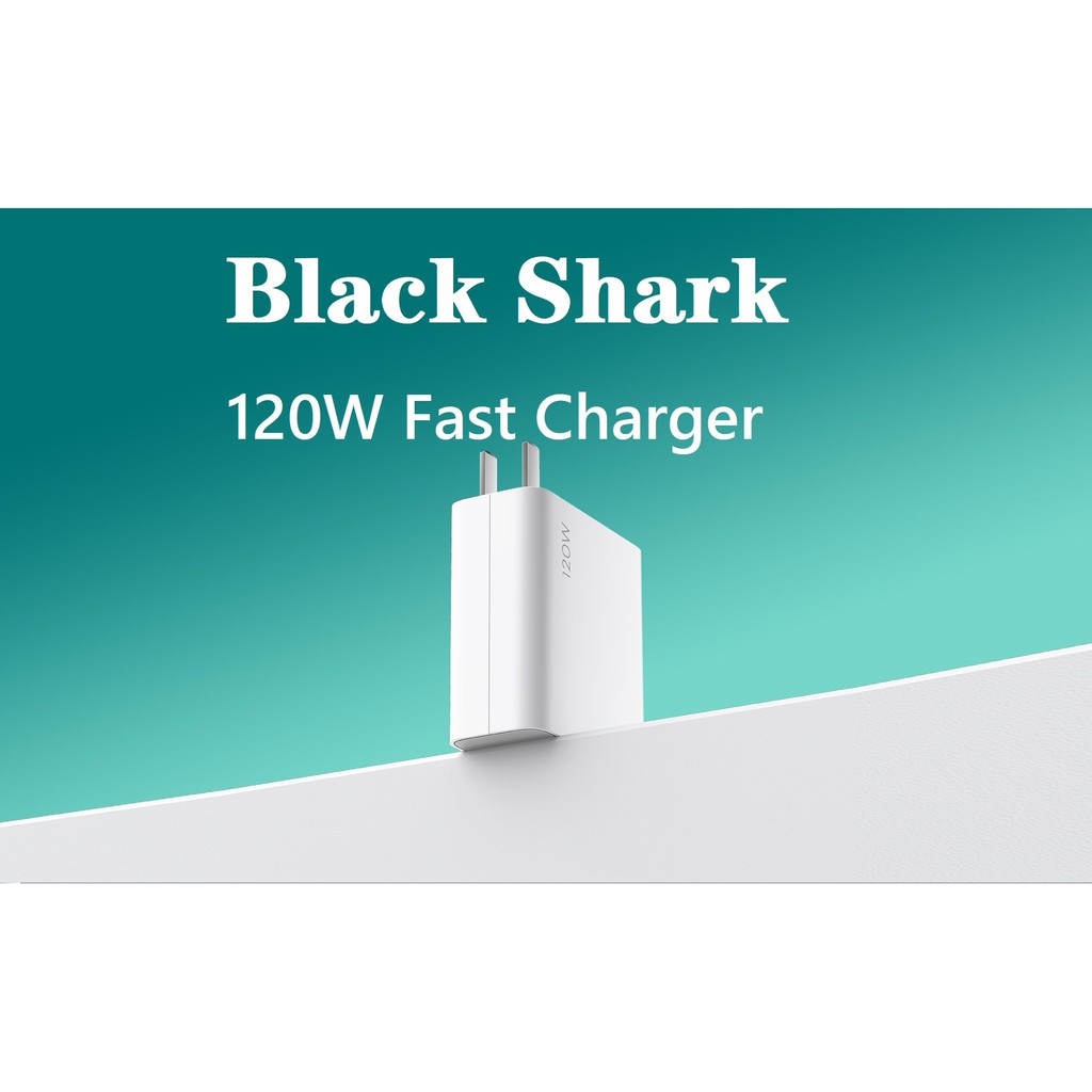 XIAOMI BLACK SHARK 120W Fast Charging USB Wall Charger Original100%