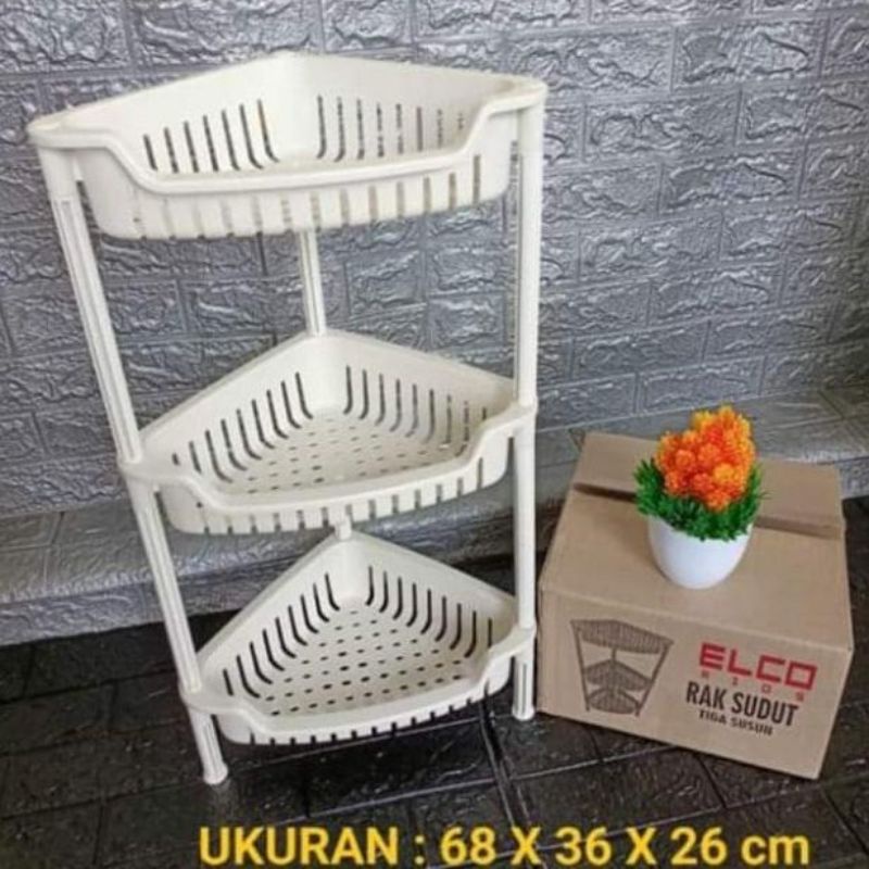 RAK SUDUT ELCO RIOS TIGA SUSUN