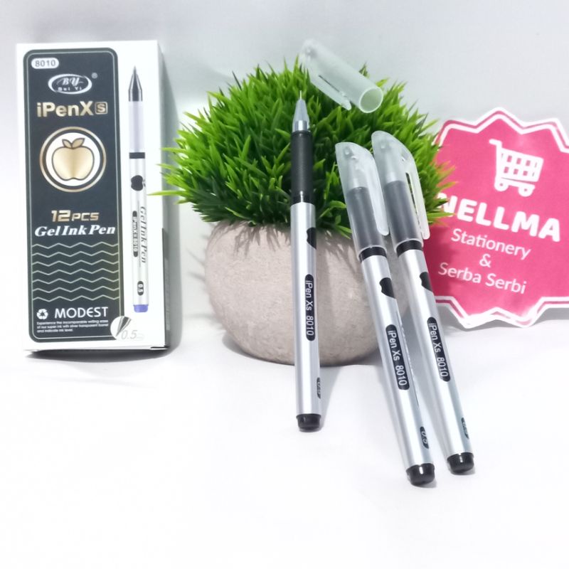 

PULPEN iPenXs 8010 gel Pen Hitam ( isi 12 pcs )