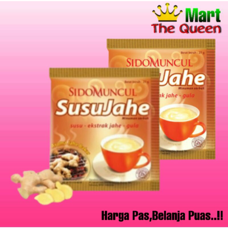 

Susu Jahe Sidomuncul 1 pack isi 10 pcs