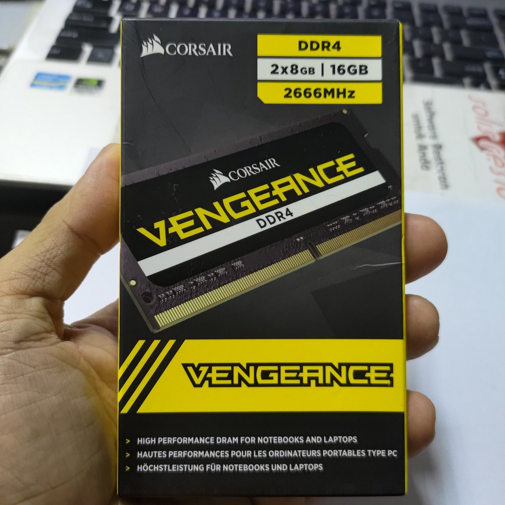 Sodimm Corsair Vengeance 16GB DDR4 cmsx16gx4m2a2666c18