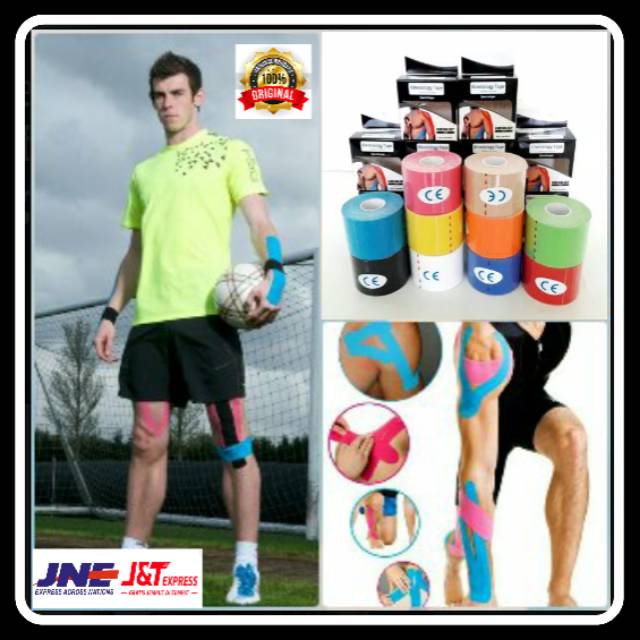 TAPING FUTSAL + BOX / KINESIO TAPE / TAPPING / KINESIOLOGY 5cm x 5m MURAH, TAPING OLAHRAGA