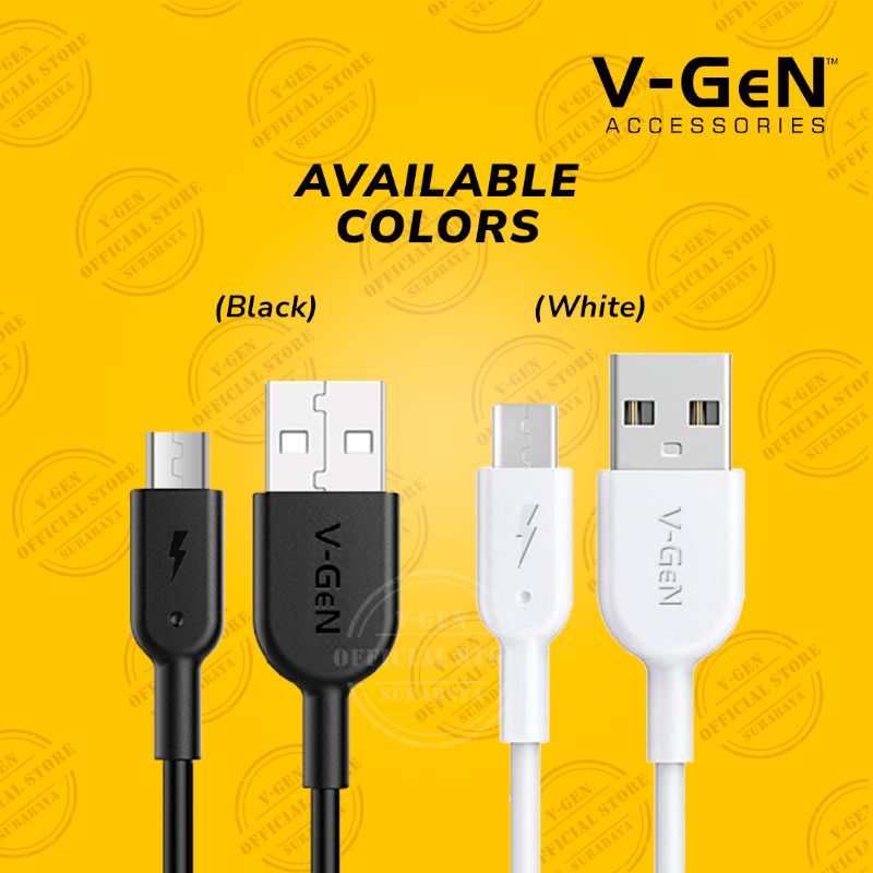 Kabel Data V-GeN VCB-16 Micro USB 2.4A