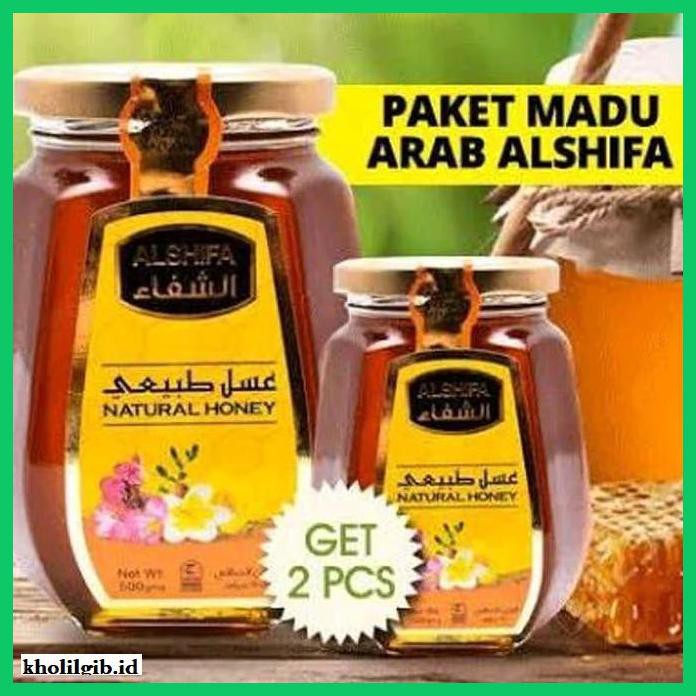 

MADU-MINUMAN- MADU ALSHIFA PAKET AL SHIFA 500GR FREE 125GR -ASLI-BUKAN-KAWE-KAWE-