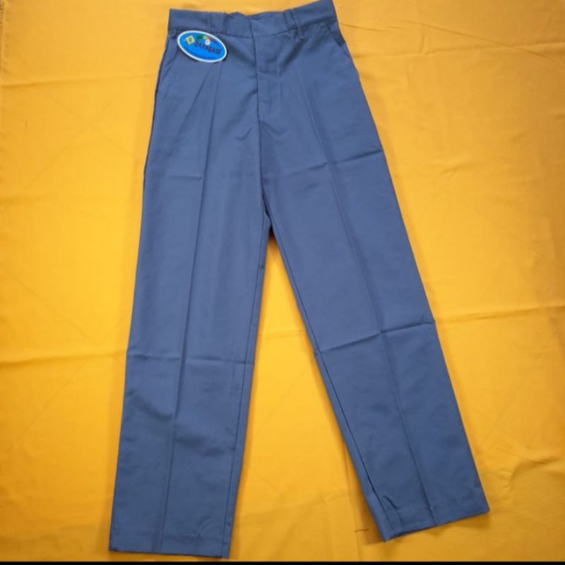 CELANA PANJANG SMA ABU ABU MODEL KANTONG LEVIS  MEREK SERAGAM DI JAMIN ASLI 100% BARANG ORI