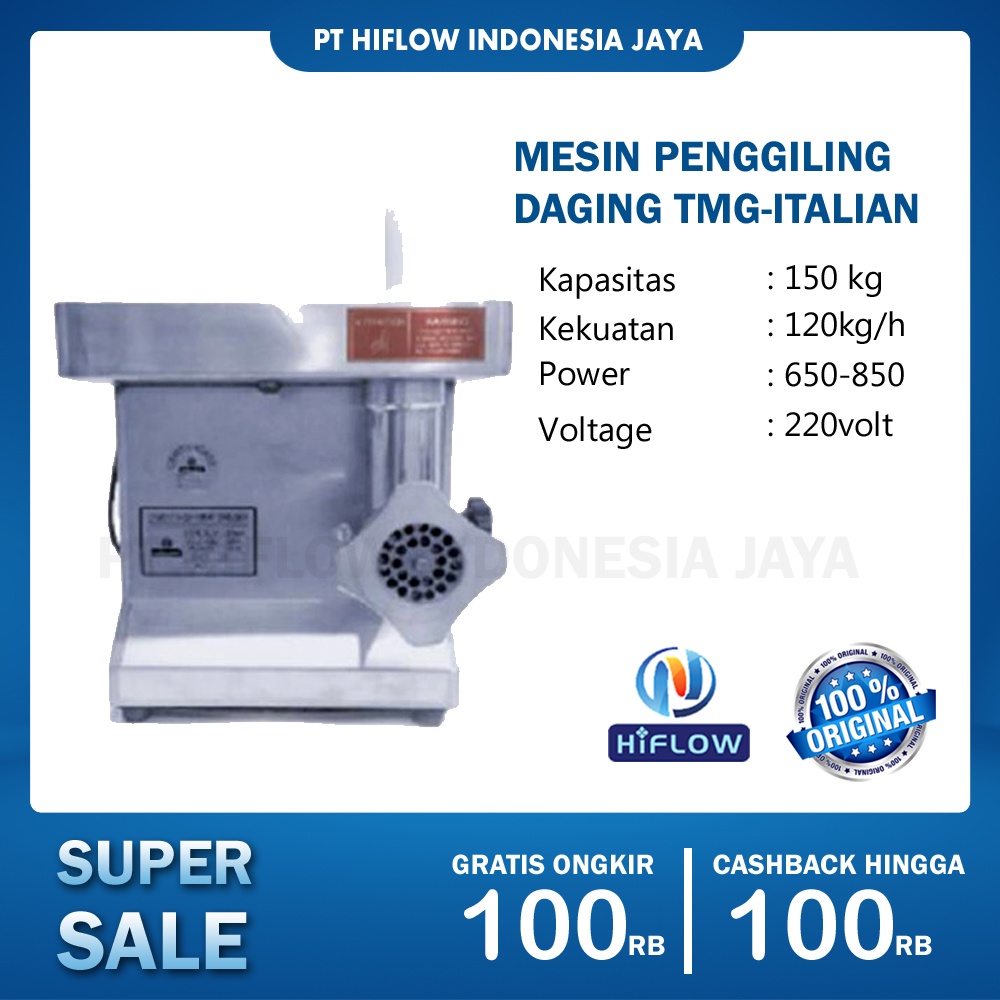 Mesin Penggiling Daging / TMG ITALIAN / HIFLOW