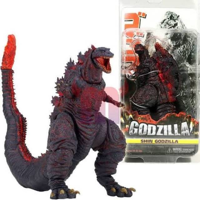  MAINAN  SHIN GODZILLA  ACTION FIGURE NECA ORIGINAL KAIJU 