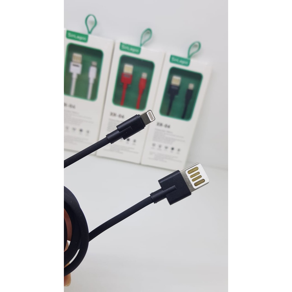 Kabel Data iPhone SinLegoo XH-06 2.4A 100cm High end Fashion Data Cable SINLEGOO XH06 GARANSI