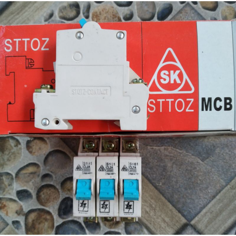 MCB 1 Phase Stotz Kontact STTZ S161 BBC 4A-6A
