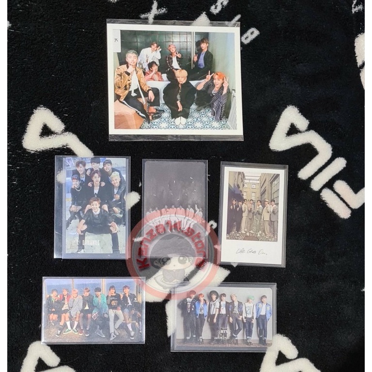 PC ALBUM GROUP RUN JAPAN YNWA D&W MOTS 7 BE WINGS BTS JUNGKOOK V JIMIN JIN SUGA JHOPE RM