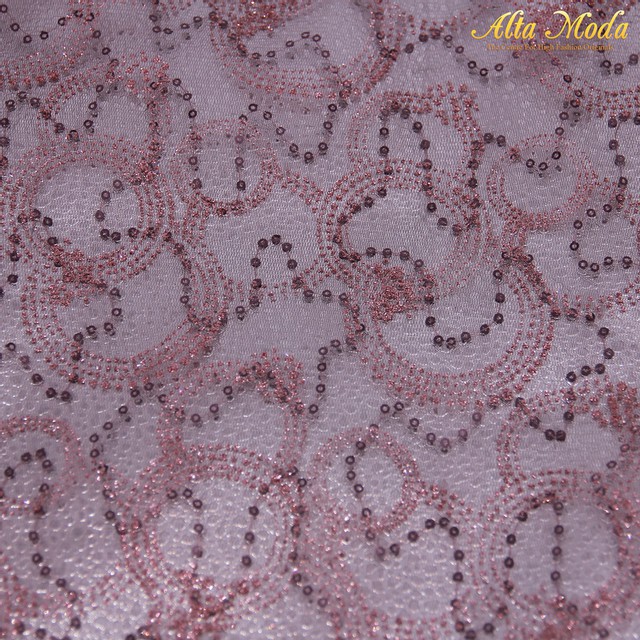 

Alta Moda Kain Tile Bordir Lurex Rosegold (1M)