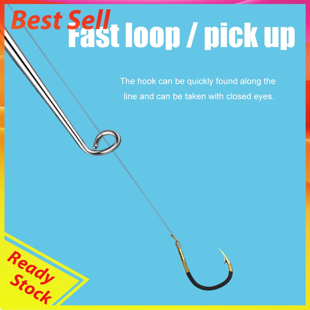 Stainless Steel Fishing Hook Extractor Portable Safety Fish Hooks Remover