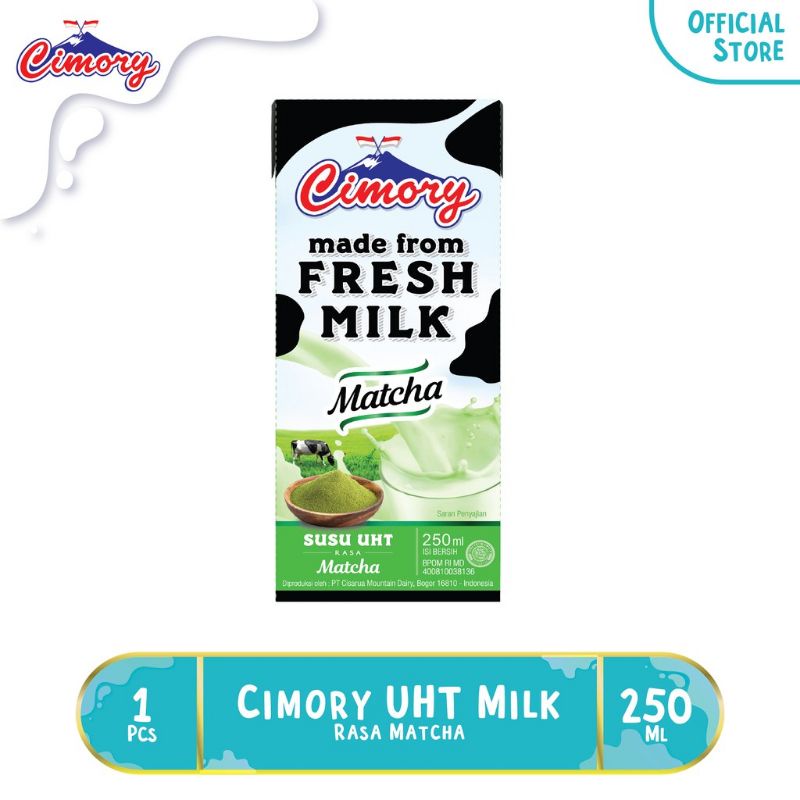 

CIMORY SUSU UHT 250ML RASA MATCHA