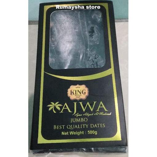 

KURMA AJWA MADINAH 500 gram