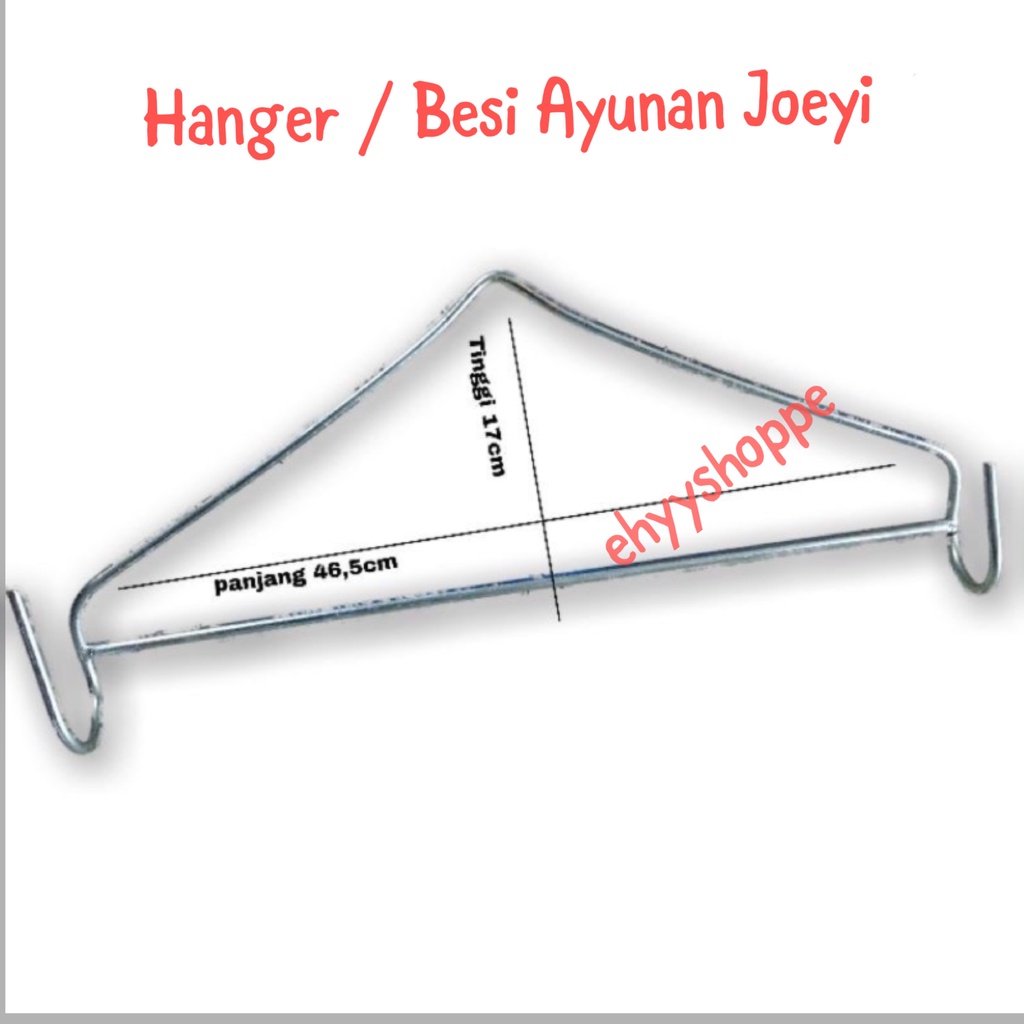 Besi Hanger ayunan joeyi / hanger ayunan bayi / besi penyangga ayunan bayi / besi ayunan bayi