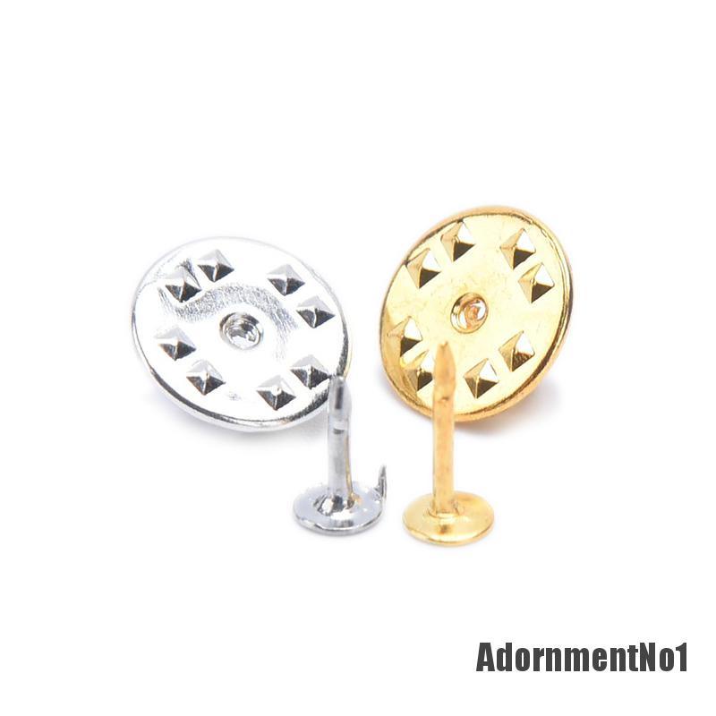 (Adornmentno1) 10 Set Bros Pin Kupu-Kupu Aksesoris Pakaian Diy