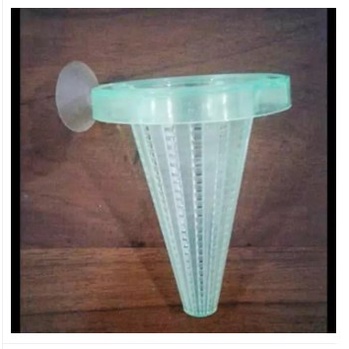 TEMPAT CACING BESAR / CORONG CACING BESAR / WADAH CACING SUTRA SIZE 10CM