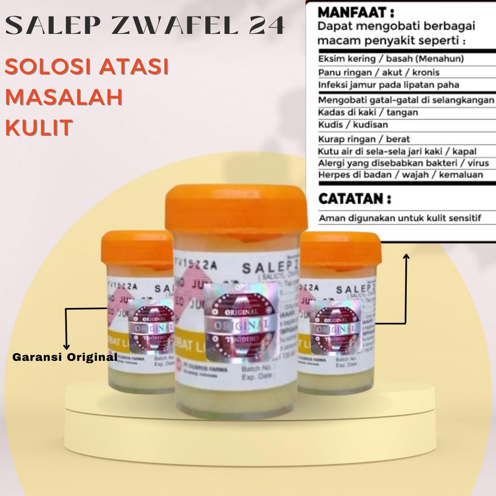 Salep zwafel 24  Belerang Obat Salep Gatal Paling Ampuh Gatel Kulit Kadas Jamur Eksim Kutu Air Sabun Jerawat Selangkanga