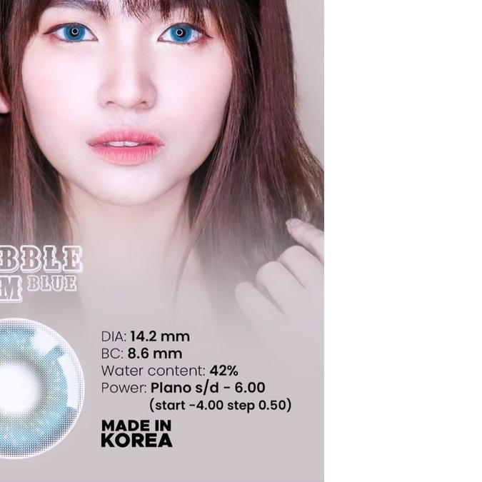 ➹ Softlense SUGAR RUSH DIA 14.20mm X2 NORMAL & MINUS (-0.50 s/d -3.00) BY EXOTICON softlen / softlen