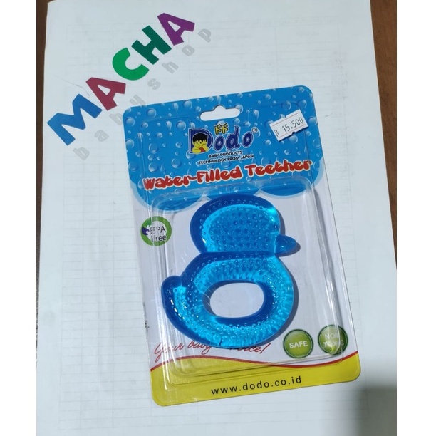 Dodo Water Field Teether / Gigitan Bayi Motif isi Air / Mainan Gigitan Bayi