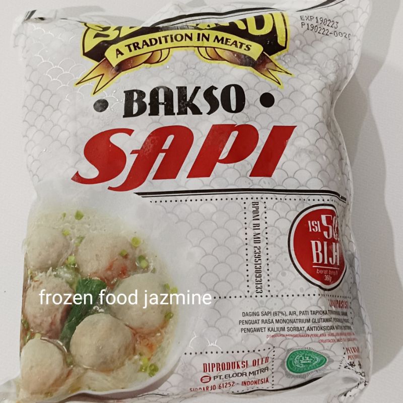 Bernardi bakso sapi kecil isi 50