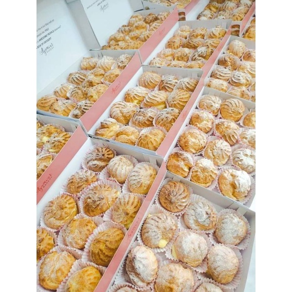 

MINI PUFF CHOUX VANILA 12PC