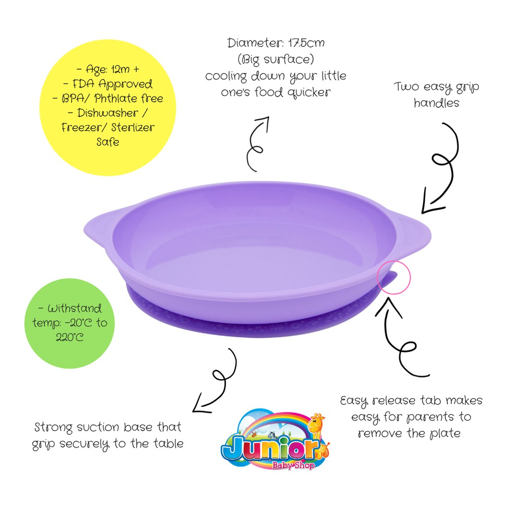 Marcus &amp; Marcus Suction Plate