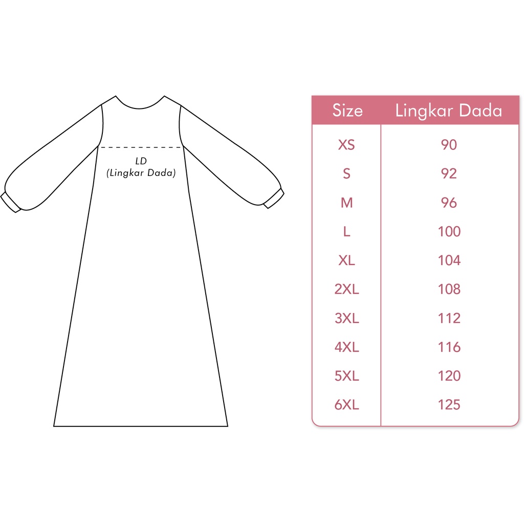 CUSTOM UKURAN PANJANG DRESS By Asyalia