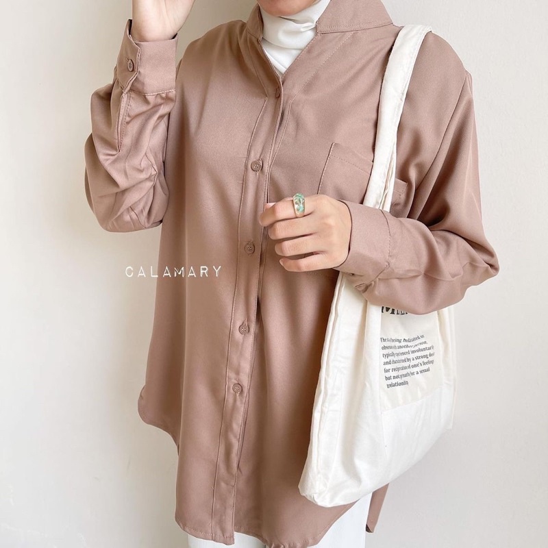 CLARETTA BASIC SHIRT COTTON